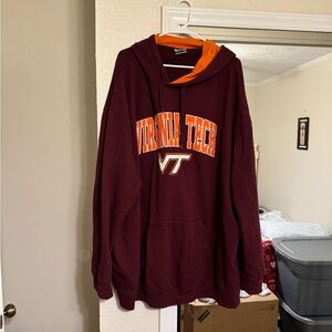 Big and tall Virginia Tech hoodie